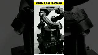 Crank 3-DOF Platform mechanisms #Short #ytshorts #youtubeshorts #3d