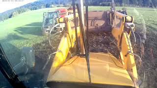 Chargement +epandage de fumier 2019/JCB + deutz + epandeur leboulch