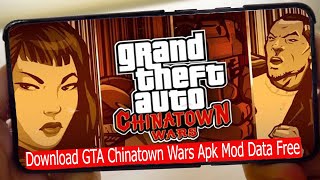 How To Download GTA Chinatown Wars Apk Mod Data Free 2020