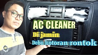 Debu rontok pakai Ac cleaner jadi harum