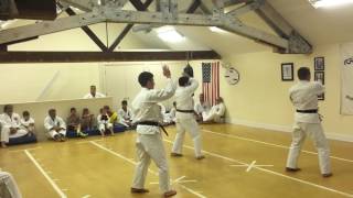 Justin & Jared nidan-ho, Michael shodan-ho exam, August 2016