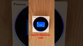 how to check error codes in Daikin vrv #Hvacworkidea #hvac #daikinvrv