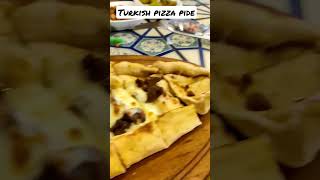 Turkish pizza pide