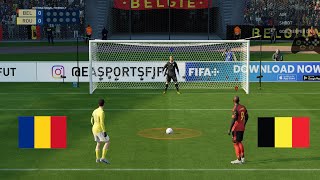 FIFA 23 | BELGIUM VS ROMANIA| | EURO 2024 | PENALTYSHOOTOUT | GAMEPLAY PC