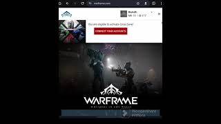 How to use cross save for warframe