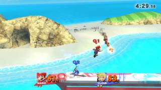 Mario VS Cloud - Super Smash Bros. For Wii U - For Glory - 2016