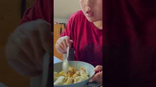 Homemade momo mukbang full video in my YouTube channel #raynubomjan