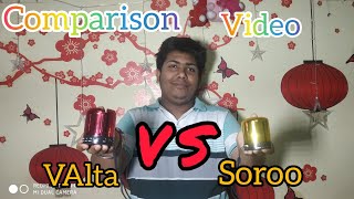 bluetooth speaker comparison valta vs soroo