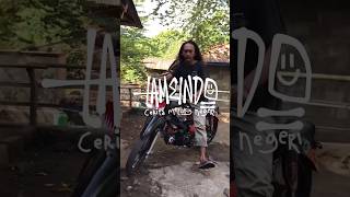 Part.4 Gambar di bodi motor || melukis ke timur