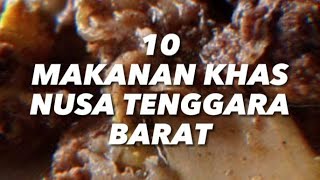 10 Makanan Khas Nusa Tenggara Barat