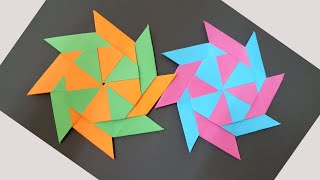 HOW TO MAKE PAPER NINJA STAR | PAPER CRAFT | EASY CRAFT