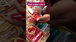 Red bridal chura fancy set #ytshorts #wedding #viralvideo #bridal #trending