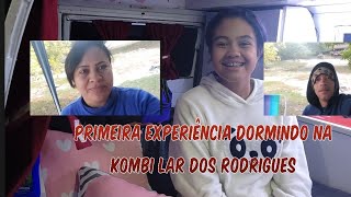 Como é dormir em uma Kombi home????? 😃