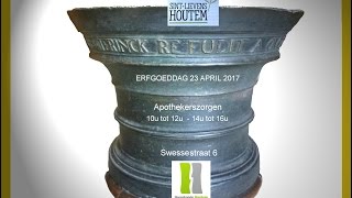 Erfgoeddag 'Apothekerszorgen' 23 april 2017