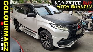 LOW BUDGET BODYKIT PAJERO SPORT TITHUM LOCAL - WHITE EDITION