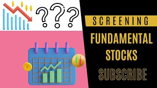 Screening fundamental good stocks in chart analysis | #sharemarket #stock #share #tamilinvestor #SMT