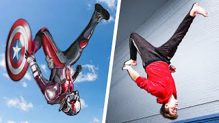 We Tried Ant-Man Stunts In Real Life! - Challenge