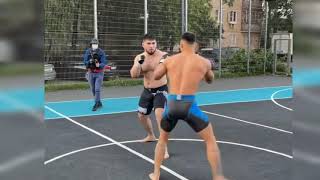 TAMAEV REAL FIGHT | DOUBLE KNOCK DOWN |TAMAEV ASXAB