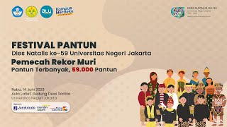 Festival Pantun Pemecah Rekor Muri Pantun Terbanyak 59.000 Pantun