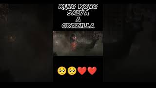 Respeto❤️😎| King Kong salva a Godzilla🥺❤️