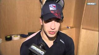 Feb 4 2012 Post Practice Interviews - New York Rangers