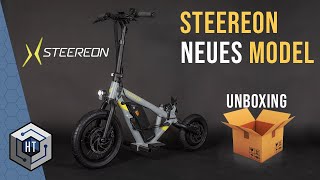 STEEREON C20-C25 ⚡Besser als ein E-BIKE?⚡ E-Scooter, E-Roller, E-Bike Hybrid, UNBOXING (2021 Modell)