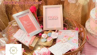 #planner #Decore  Hiba Islamic Gifting & Decor X ShahnazARaoof | Planner Organiser | Cute Decore etc