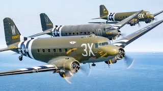 D-DAY 80 ans | Compilation de warbirds alliés sous MSFS