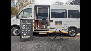 JP Barber Bus - Mobile Wheelchair Accessible Barbers Bus in Kent (UK)