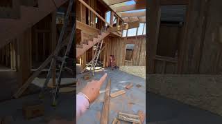 Two-Story ADU Framing Up Close! #design #shorts