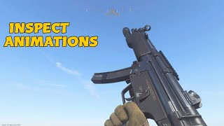 Call of Duty Modern Warfare - All Weapon Inspect Animations