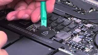 15 inch MacBook Pro w  Retina display Mid 2012 SSD Installation Video