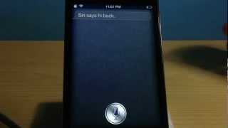 How to install Siri on iPhone 3Gs/4,iPod Touch 4G/iPad 1,2,3 - Full SiriPort and Dictation.