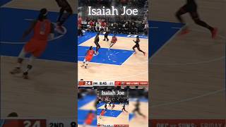 INSANE hops by Isaiah Joe 🔥 Dunk of the year candidate?!🤔 #nbahighlights #nba #basketball