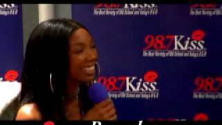 98.7 Kissfm Instudio with Brandy part 2