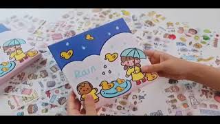 200 Pcs Cute Stickers, Gifts Set for Kids | Colorful PoPo