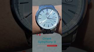 Orient Symphony III #wotd #watchreviews #watches #automaticwatch #dresswatch #wristwatch #orient