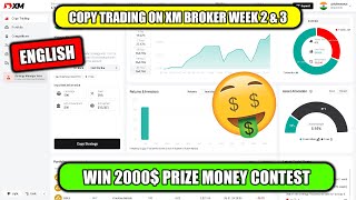 4000$ Giveaway Contest 🚀💰 Join XM copy trade for 50% weekly profits 💰Week 2 & 3