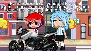 •[Permiso, estamos yendo al Mundial]•[Countryhumans]•