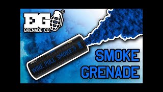 WP40 Blue Smoke Grenade - Smoke Bomb - Smoke Effect