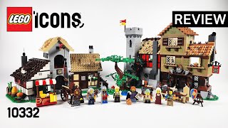 레고 아이콘 10332 중세 마을 광장(LEGO Icons Medieval Town Square) - 리뷰_Review_레고매니아_LEGO Mania