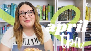 APRIL TBR | NEW TJR & SOME SECRETS!