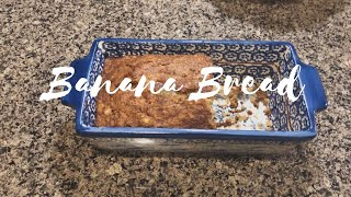 Banana Bread Recipe| Vlogtober Day 26