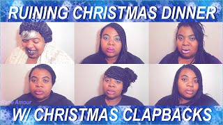 A PUBLIC SERVICE ANNOUNCEMENT. CHRISTMAS CLAPBACKS.