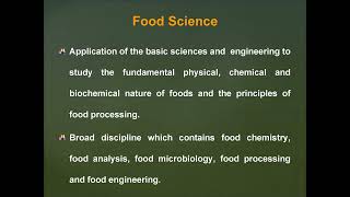 Food Science - Objectives and Application #foodtechnologist #foodscience