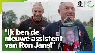 Madelinde was voor één dag assistent-trainer van Ron Jans ❤️🙏