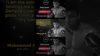 Muhammad Ali's 7 Inspirational Quotes Part 3. #shorts #quotes #inspiration #subscribe #motivation