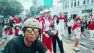 CAR FREE DAY MEDAN, BERTABUR CIWIK CIWIK CANTIK, BERHAMBURAN HADIAH DIMANA MANA, SERUUUU!!!!