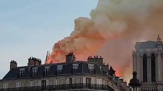 Effondrement de la flèche de Notre-Dame de Paris