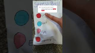 Stress ball blind bag #asmr #diy #blindbag #craft #shorts